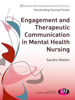 cover image of Engagement and Therapeutic Communication in Mental Health Nursing